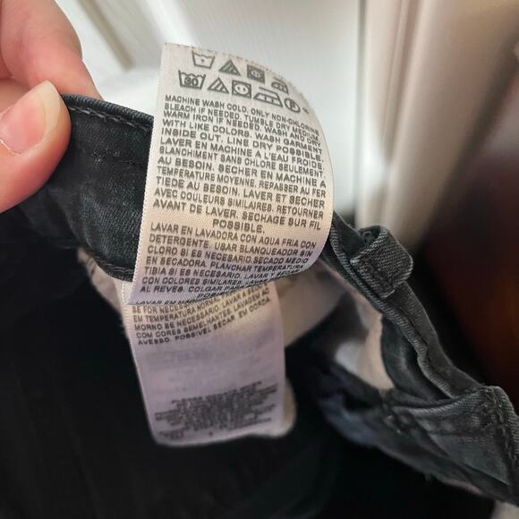 Levi's 512 Perfectly Slimming Bootcut Denim Jeans Black 12 M - Picture 5 of 13